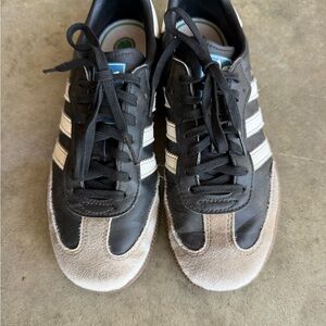 Adidas Black and Gray Sneakers